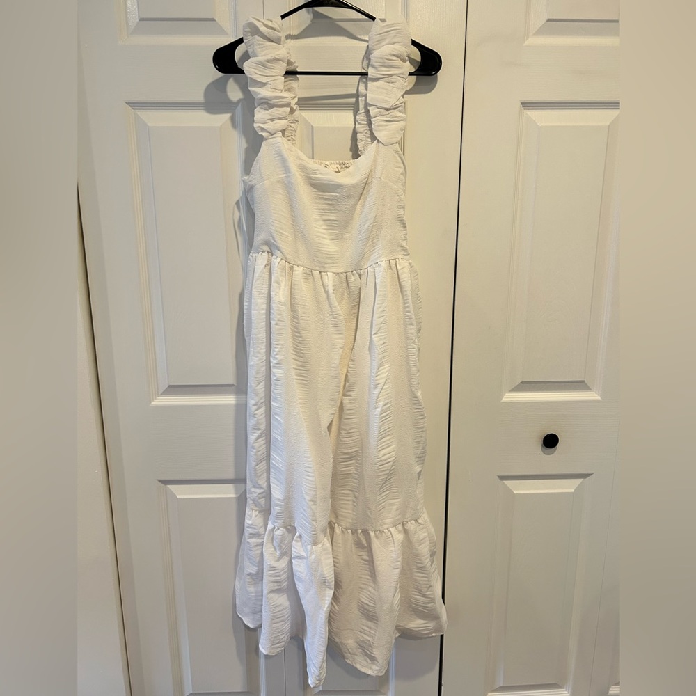 Lush white maxi dress